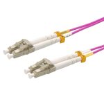 LC-LC (UPC) OM4 MULTI Mode Duplex Fibre Optic Cable image