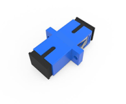 Single Mode (Flanged), SC Simplex Adapter-blue